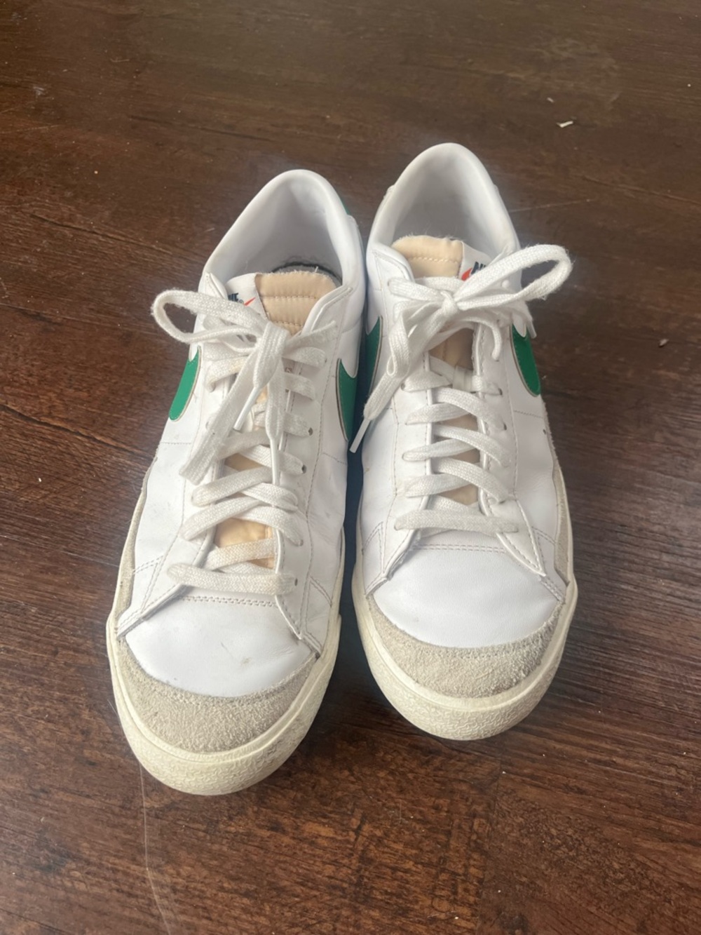 Nike Blazer Low 77 Vintage White Pine Green